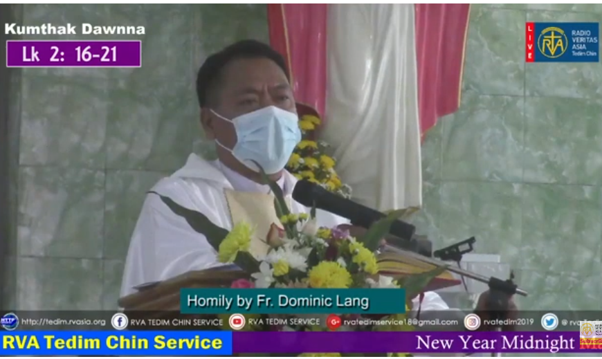 Homily by Rev. Fr. Dominic Langh. Kum thakni. (Jan 1, 2023)