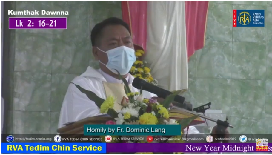 Homily by Rev. Fr. Dominic Langh. Kum thakni. (Jan 1, 2023)