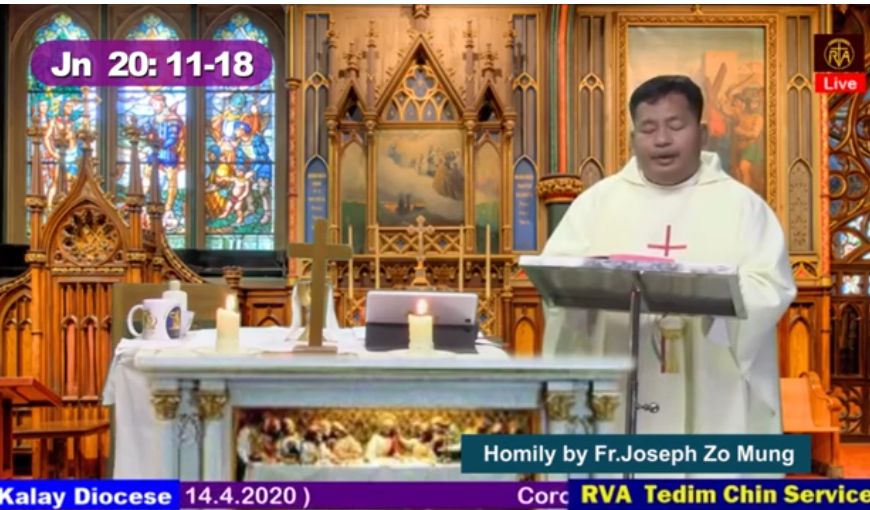 Rev. Fr. Joseph Zo Mung tungpan Pasian thu tangko na