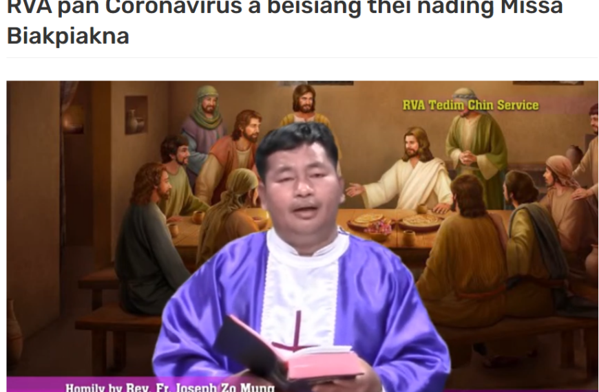 RVA pan Coronavirus a beisiang thei nading Missa Biakpiakna