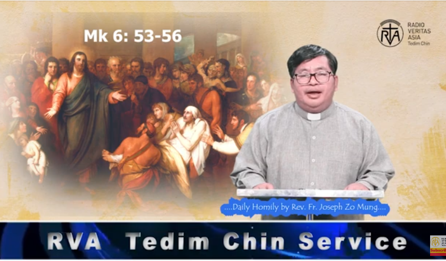 Rev. Fr. Joseph Zo Mung tung pan kha-an vakna (Mk 6; 53-56 ; Feb.6,2023)