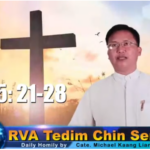 Daily homily by Cate. Michael Kaang Lian