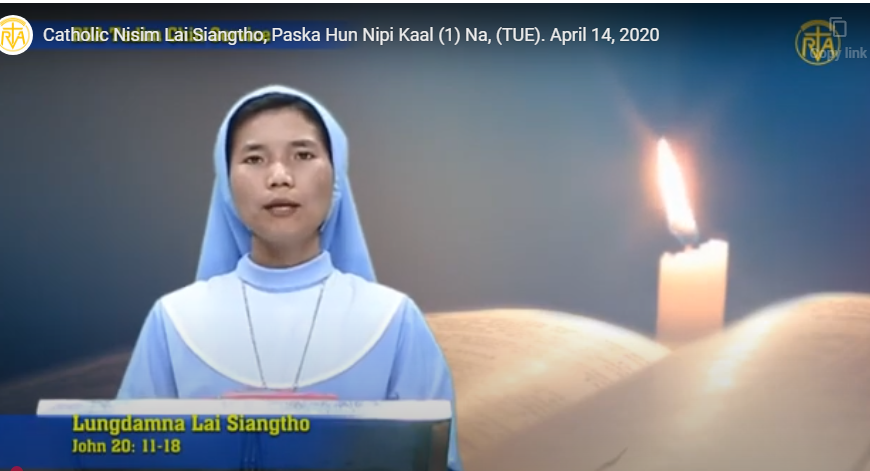 “Ka Pa ahi note’ Pa, ka Pasian ahi note’ Pasian’ kiangah ka kahtoh ding thu amaute’ kiangah va gen in,”