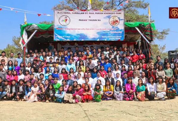 A (1) Veina Sakollam St. Paul Parish Khangnote Pasian Thu Sinna leh Khangno Pawi, Lezang Khua (6-10.3.2025)