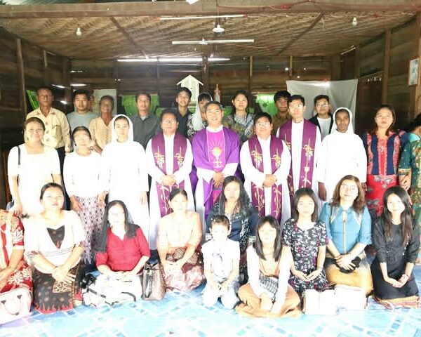 St. Philomena Chapel ah Living Rosary Prayer Group te Kikhopna (22.3.2025)