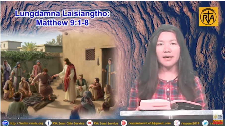 Lungdamna Laisiangtho Matthew 9:1-8 sung simna (June 6, 2023)