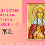 Misiangtho Matilda Pawini. (March – 14)