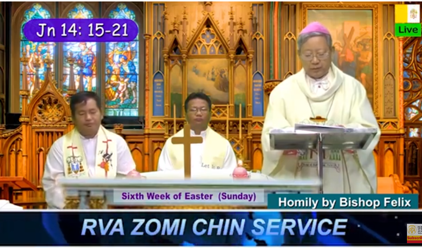 Homily by Bishop Felix Sunday. (14.5.2023)
