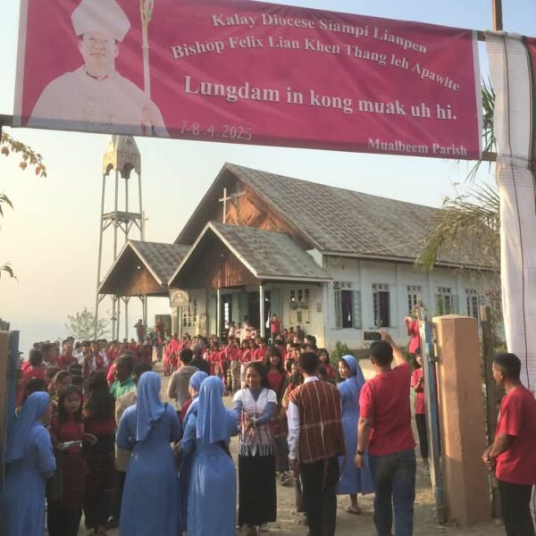 Pastoral Visit of Bishop Felix at Mualbem (7-8.4.2025)