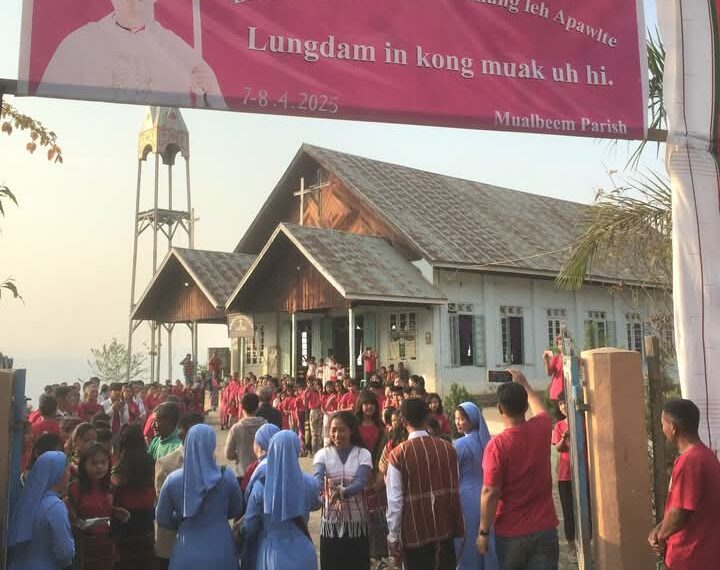 Pastoral Visit of Bishop Felix at Mualbem (7-8.4.2025)