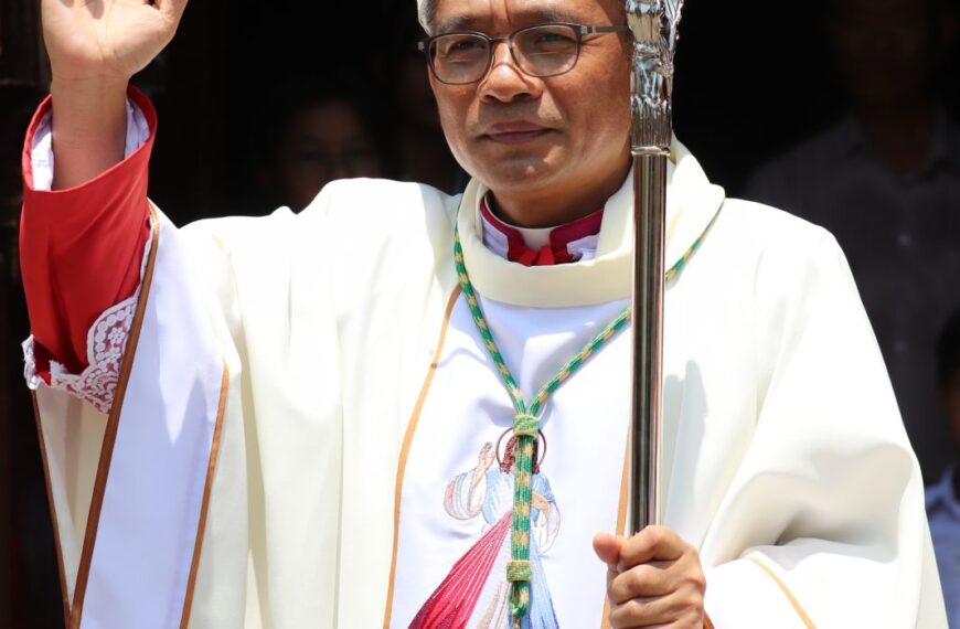 Siampilian thak suah Pawi. Congratulations Bishop Augustine. 27.4.2025