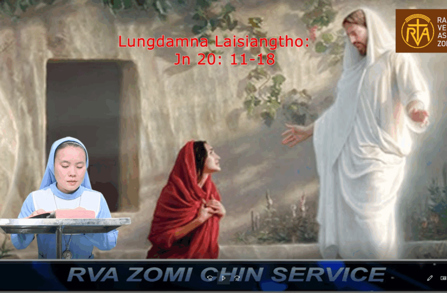 Catholic Nisim Lungdamna Laisiangtho. Easter Tuesday 22.4.2025 (Tue)