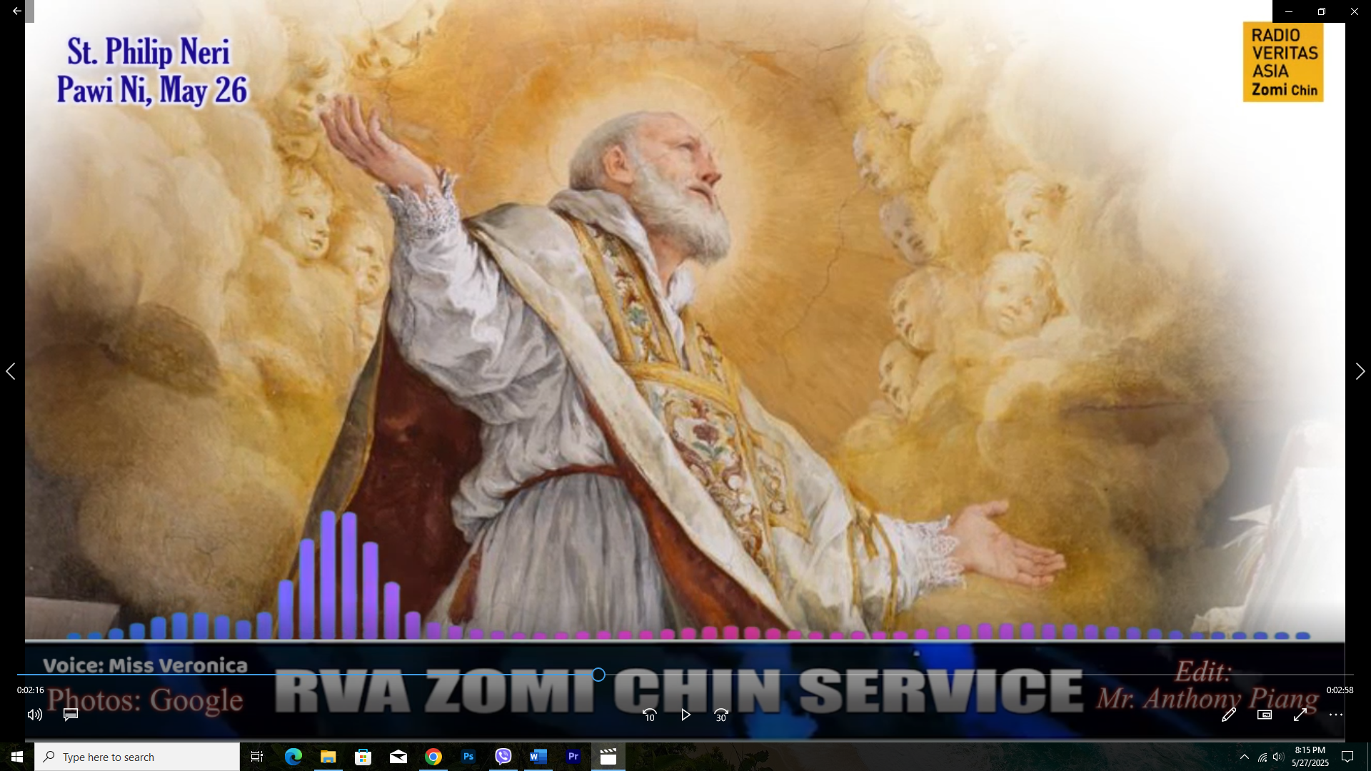 Misiangtho Philip Neri Pawini. (May – 26)