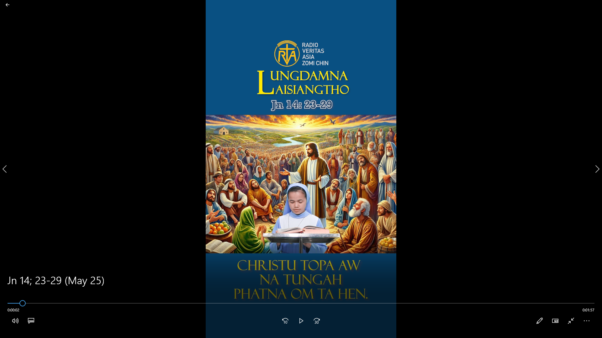 Catholic Nisim Lungdamna Laisiangtho.Easter Nipi Kaal (6) Na.25.5.2025 (Sun)