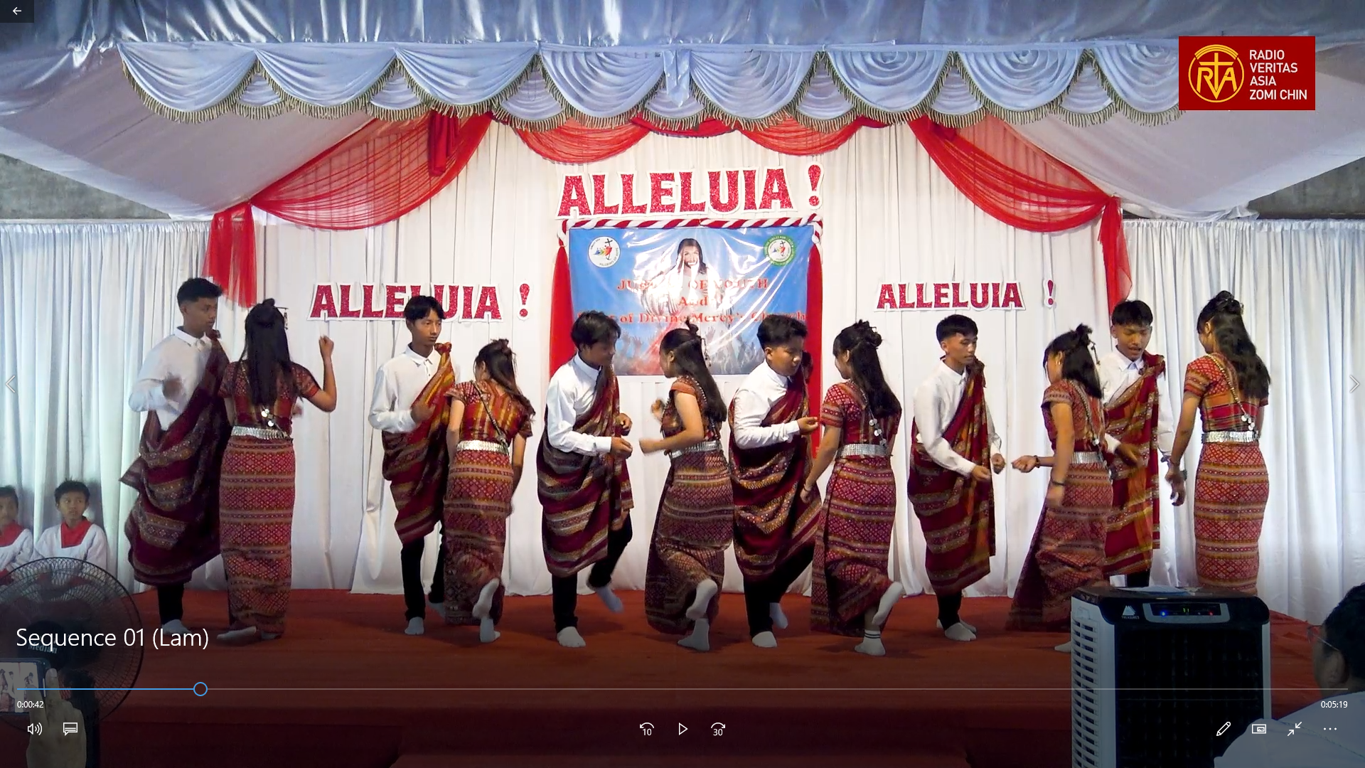 Jubilee of Youth at Divine Mercy Church, Taungzalat Qtr., Kalaymyo (27.4.2025)