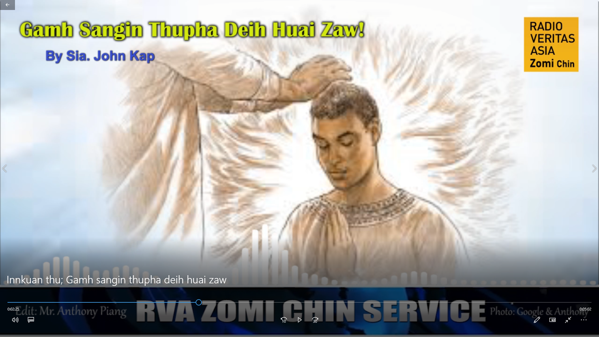 Gamh sangin thupha deih huai zaw