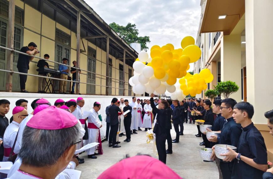 With Great Love and Care H.E Bishop Felix Met the Seminarians of Kalay Diocese at St. Joseph’s National Catholic Major Seminary, Yangon (26.6.2025)