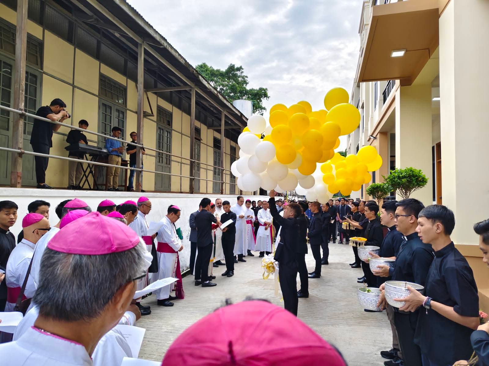 With Great Love and Care H.E Bishop Felix Met the Seminarians of Kalay Diocese at St. Joseph’s National Catholic Major Seminary, Yangon (26.6.2025)