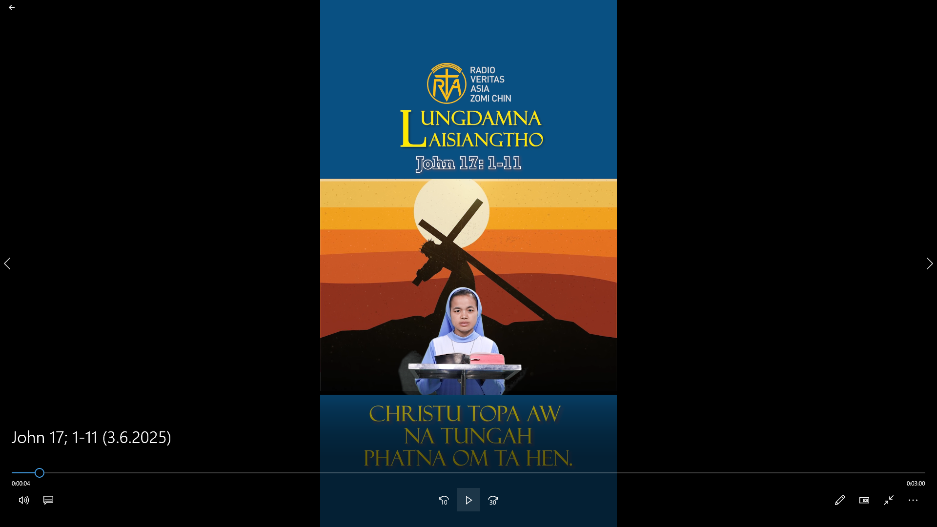 Catholic Nisim Lungdamna Laisiangtho.Easter Nipi Kaal (7) Na.3.6.2025 (Tue)