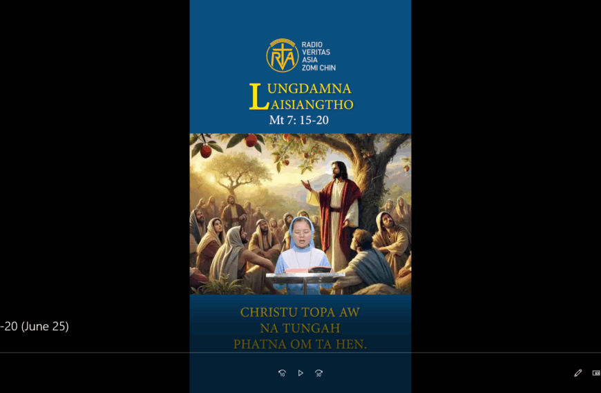 Catholic Nisim Lungdamna Laisiangtho. Hun Nautang Nipi Kaal (12) Na. 25.6.2025 (Wed)