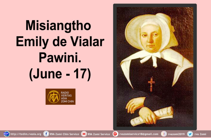Misiangtho Emily de Vialar Pawini.(June 17)