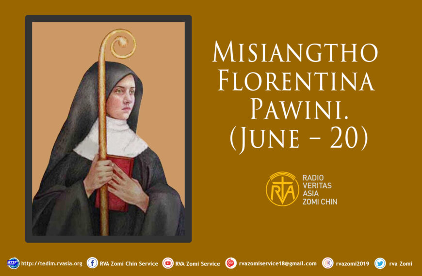 Misiangtho Florentina Pawini.(June – 20)