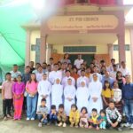 သီလရှင် သင်္ကန်း၀တ်ရုံခံယူခြင်း၊ ဂုဏ်ပြုပွဲ ၊ စိုက်ခင်းရွာ (July 5-6, 2025)Innkhat Sung pan Unau Nih Nungak Siangtho Suak