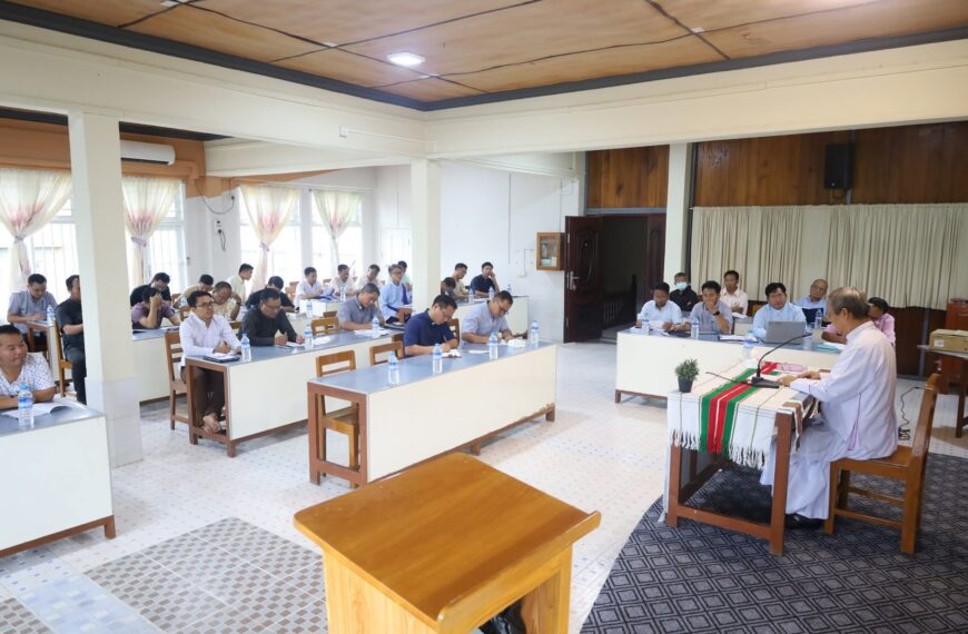 Half Year Meeting of Priests of Kalay Diocese (9.7.2025)