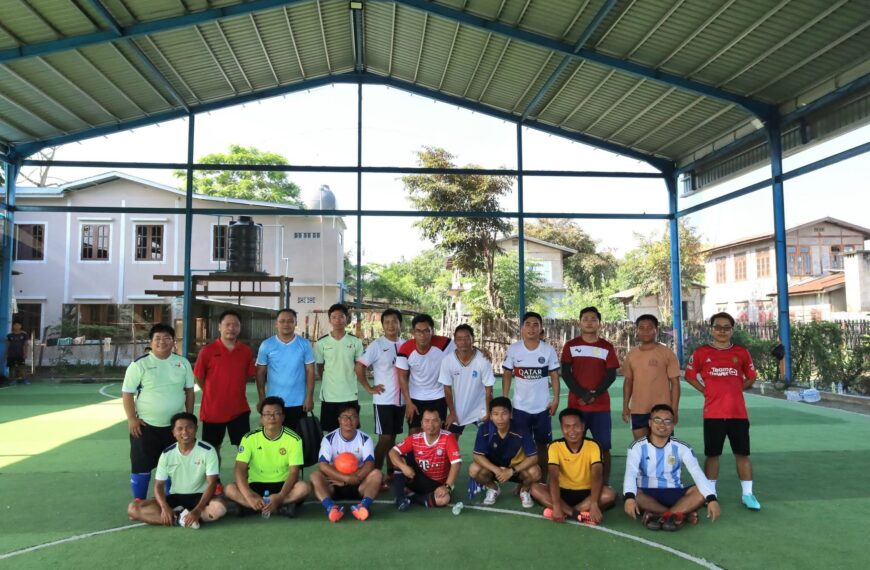 Half Year Meeting of Priests of Kalay Diocese, Futsal Competition (11.7.2025)