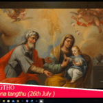 Misiangtho Joachim leh Anna te Pawini. (July 26)