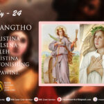 Misiangtho Christina Bolsena leh Christina the Astonishing te Pawini.(July – 24)