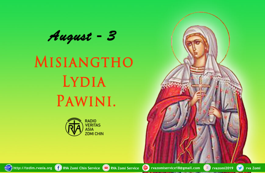 Misiangtho Lydia Pawini. (August – 3)