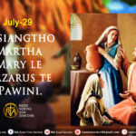 Misiangtho Martha, Mary le Lazarus te Pawini. (July-29)