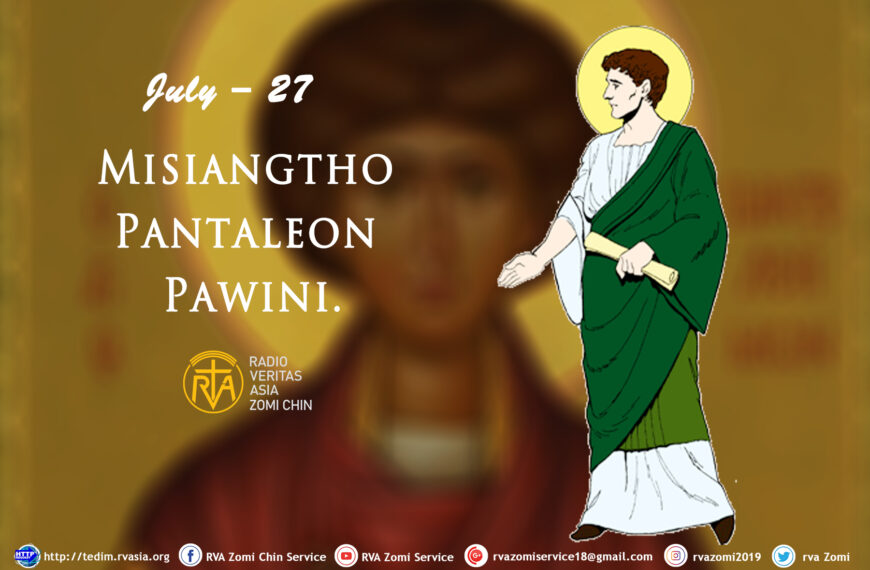 Misiangtho Pantaleon Pawini.(July 27)