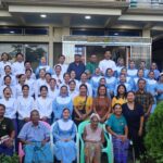 Reception of Sr. Justiphine Naw Aye Zar who made First Profession of Religious Vows on (18.8.2025)