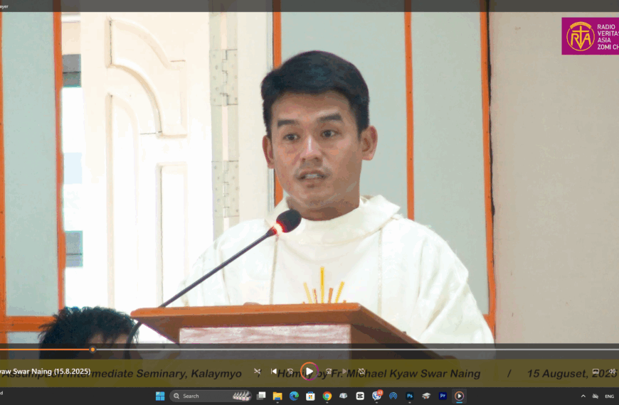 Homily by Rev. Fr. Michael Kyaw Swar Naing15.8.2025