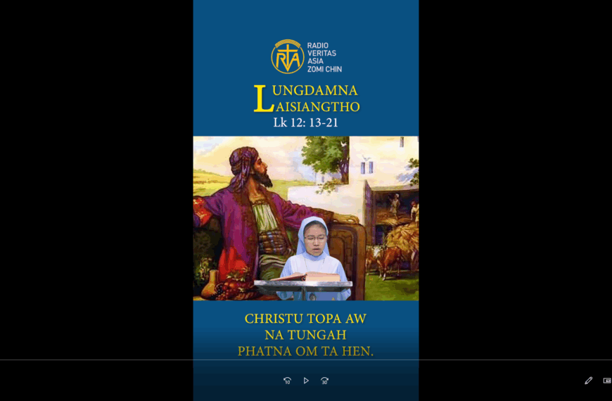 Catholic Nisim Lungdamna Laisiangtho. Hun Nautang Nipi Kaal (18) Na. 3.8.2025 (Sun)