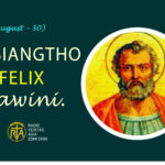 Misiangtho Felix Pawini.(August – 30)