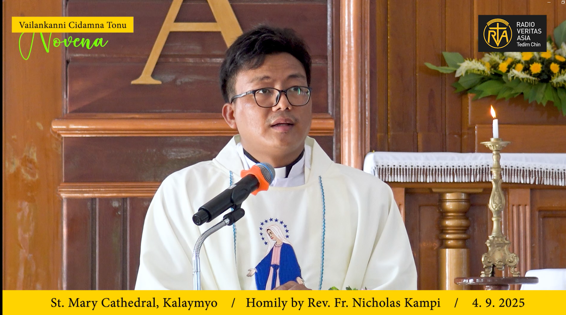 Vailankanni Cidamna Tonu Novena Ni (6) na. (4.9.2025) Thursday