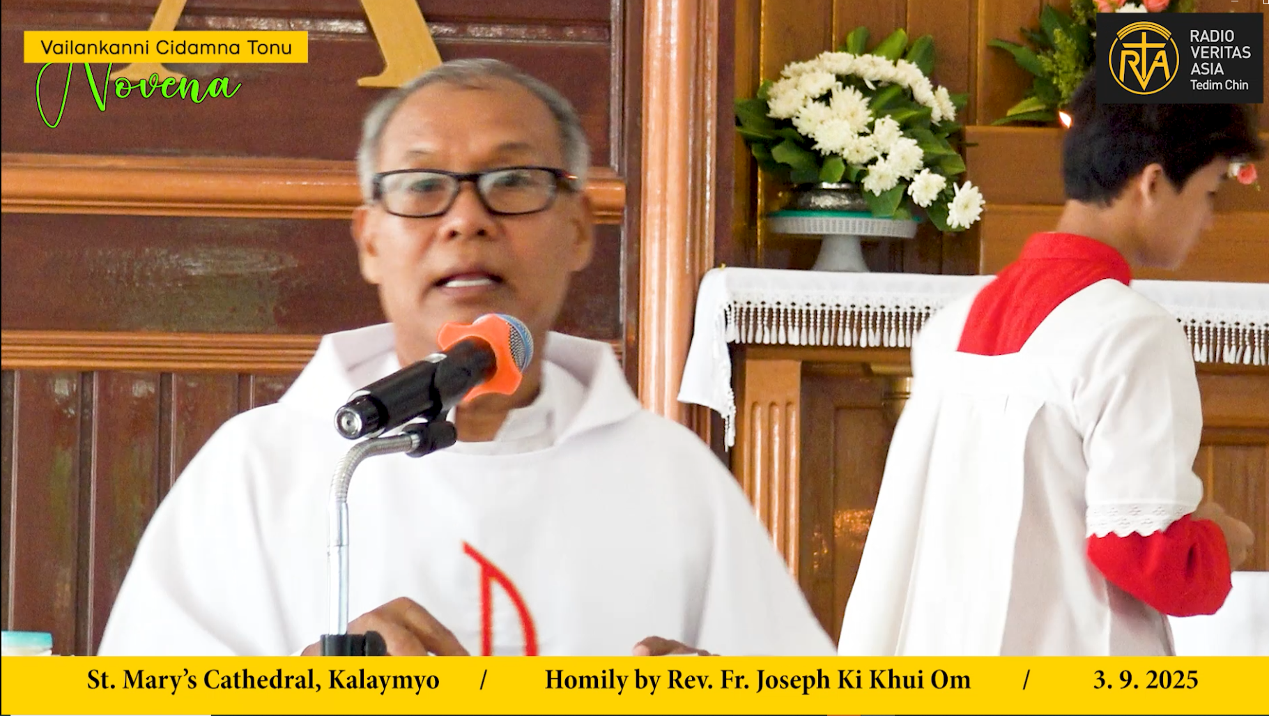 Vailankanni Cidamna Tonu Novena Ni (5) na (3.9.2025) Wed