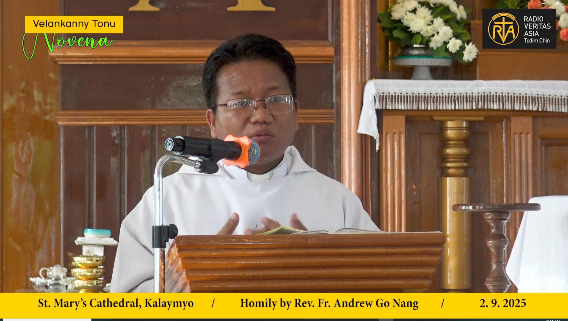 Vailankanni Cidamna Tonu Novena Ni (4) na (2.9.2025) Tue