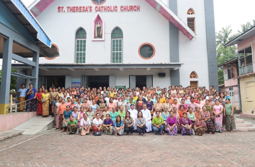 St. Monica Pawi Ni Tahan St. Theresa Biakinn ah Nupite Tintan Kipia (27.8.2025)