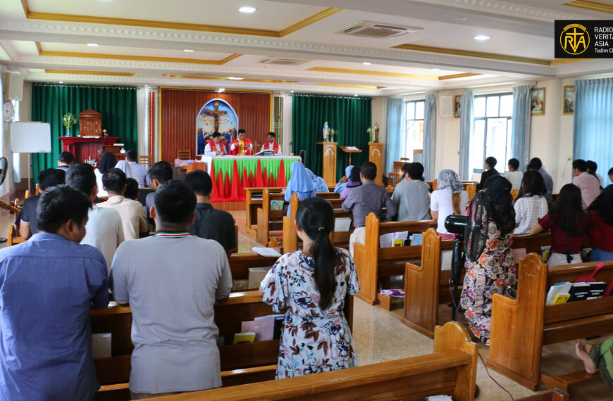 Monthly Recollection of Diocesan Staffs at Diocesan Centre, Kalaymyo (29.8.2025)