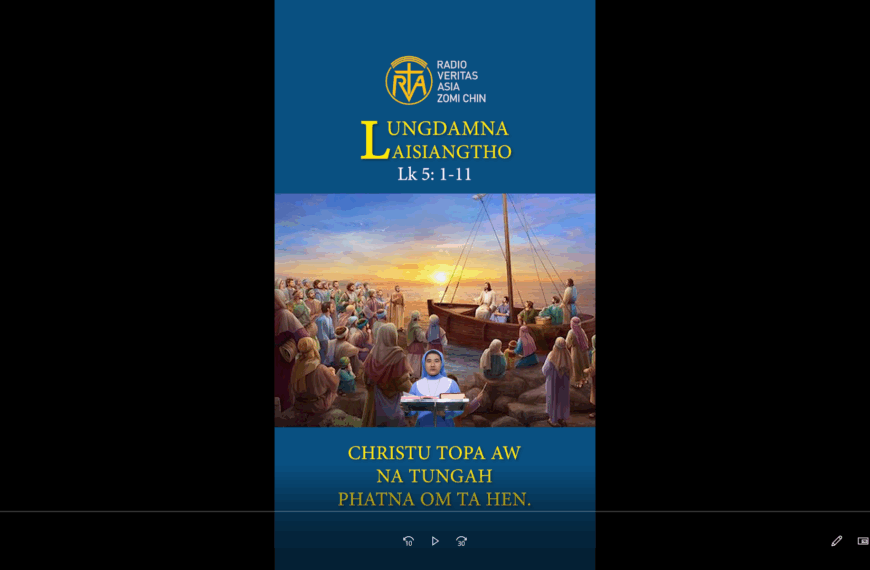 Catholic Nisim Lungdamna Laisiangtho.Hun Nautang Nipi Kaal (22) Na.4.9.2025 (Thurs)