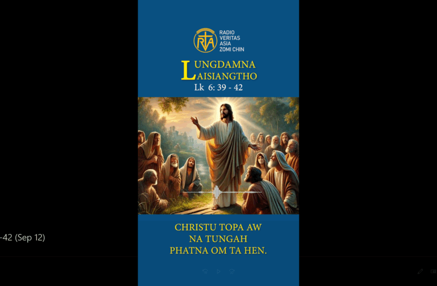 Catholic Nisim Lungdamna Laisiangtho.Hun Nautang Nipi Kaal (23) Na.12.9.2025 (Fri)