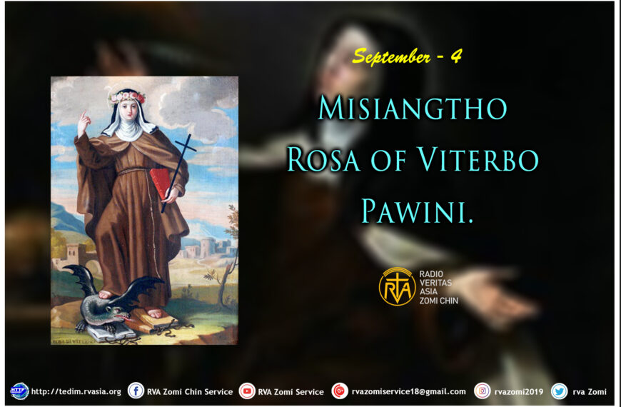 Misiangtho Rosa of Viterbo Pawini.(September-4)