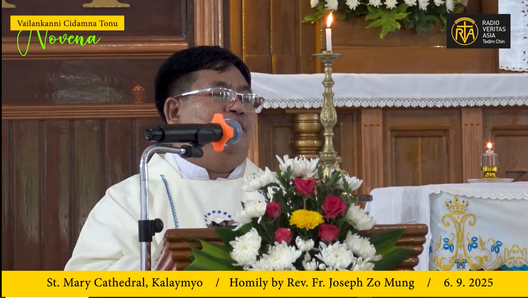 Vailankanni Cidamna Tonu Novena Ni (8) na. (6.9.2025) Friday