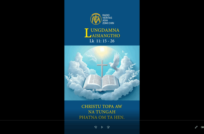 Catholic Nisim Lungdamna Laisiangtho. Hun Nautang Nipi Kaal (27) Na. 10.10.2025 (Fri)