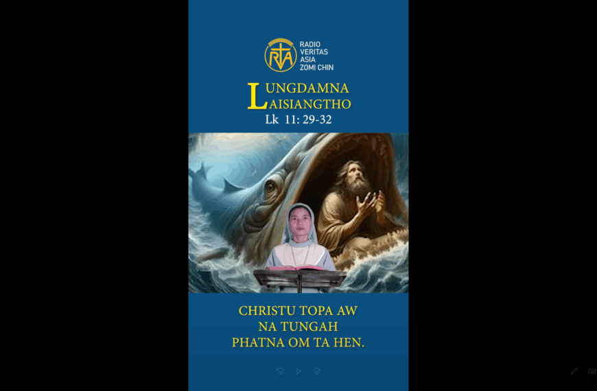 Catholic Nisim Lungdamna Laisiangtho.Hun Nautang Nipi Kaal (28) Na.13.10.2025 (Mon)