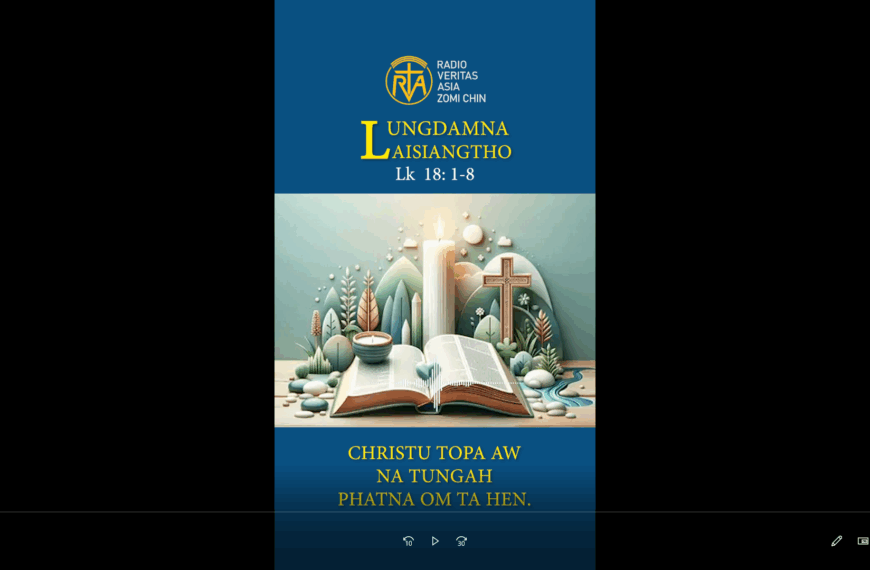 Catholic Nisim Lungdamna Laisiangtho.Hun Nautang Nipi Kaal (29) Na.19.10.2025 (Sun)